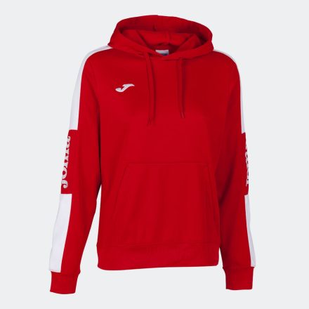 Joma sweater woman Championship IV red white kapucnis