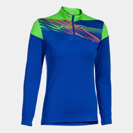 Joma elite sweatshirt woman  royal fluor green