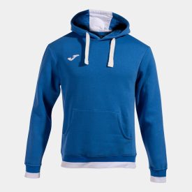 Joma HOODIE ROYAL WHITE