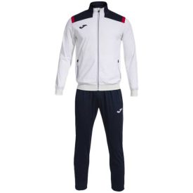 Joma TOLEDO TRACKSUIT WHITE NAVY