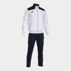 Joma TOLEDO TRACKSUIT WHITE NAVY