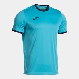Joma combi premium fluor turquise dark navy tshirt