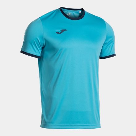 Joma combi premium fluor turquise dark navy tshirt