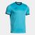 Joma combi premium fluor turquise dark navy tshirt