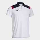 JOMA TOLEDO SHORT SLEEVE POLO WHITE NAVY