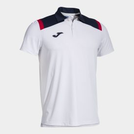JOMA TOLEDO SHORT SLEEVE POLO WHITE NAVY