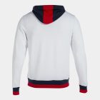 Joma zipup hoodie white navy