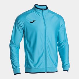 Joma combi premium full zip fluor turquise dark navy