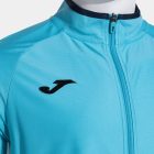 Joma combi premium full zip fluor turquise dark navy